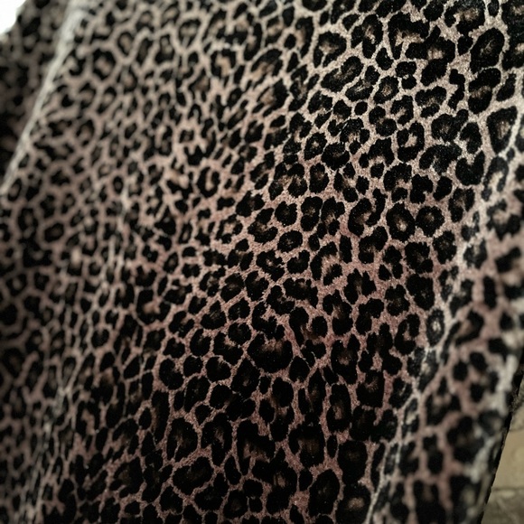 VELVET LEOPARD PRINT TANK - Picture 4 of 6